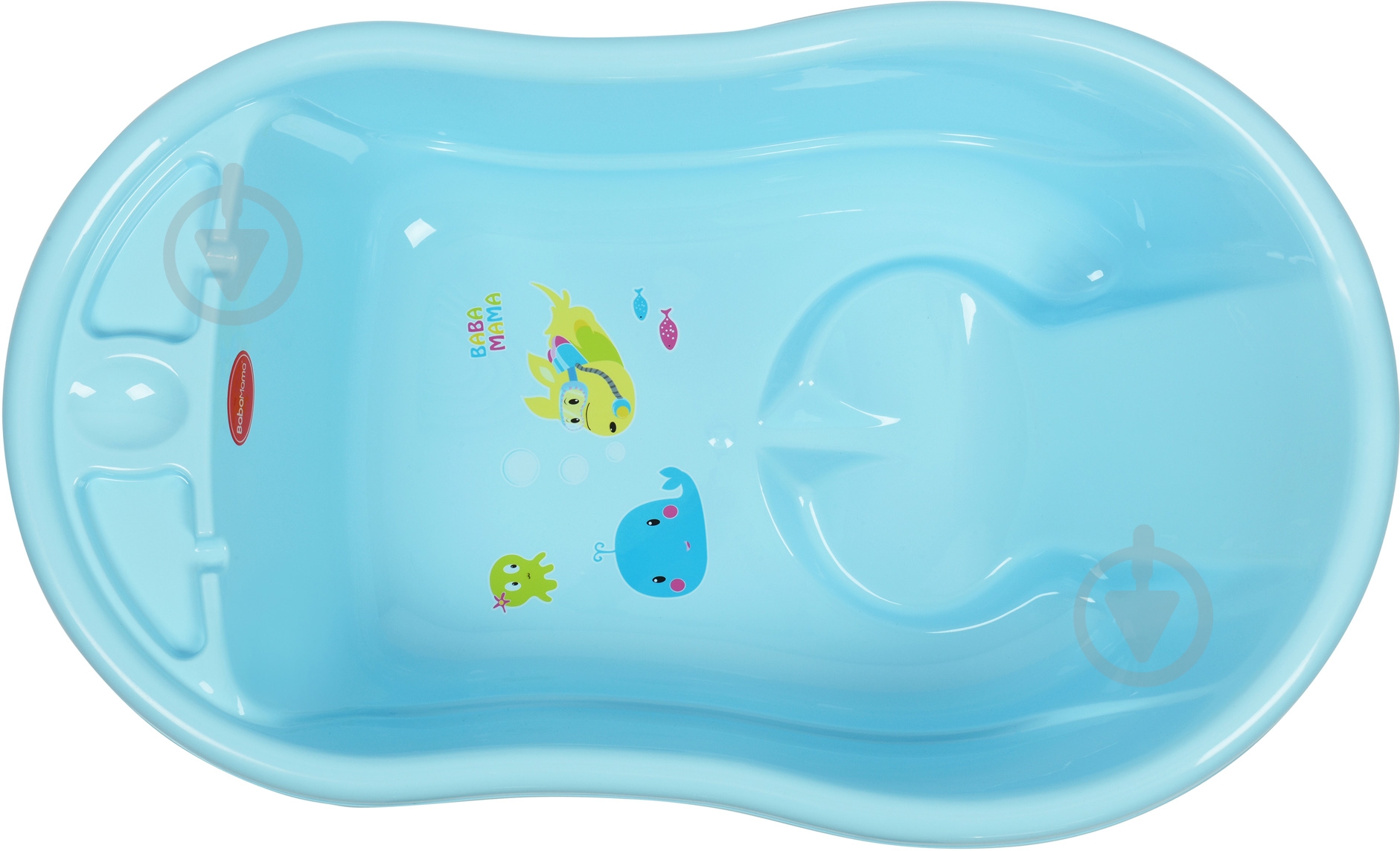 Детская ванночка BabaMama 3800Blue - фото 3