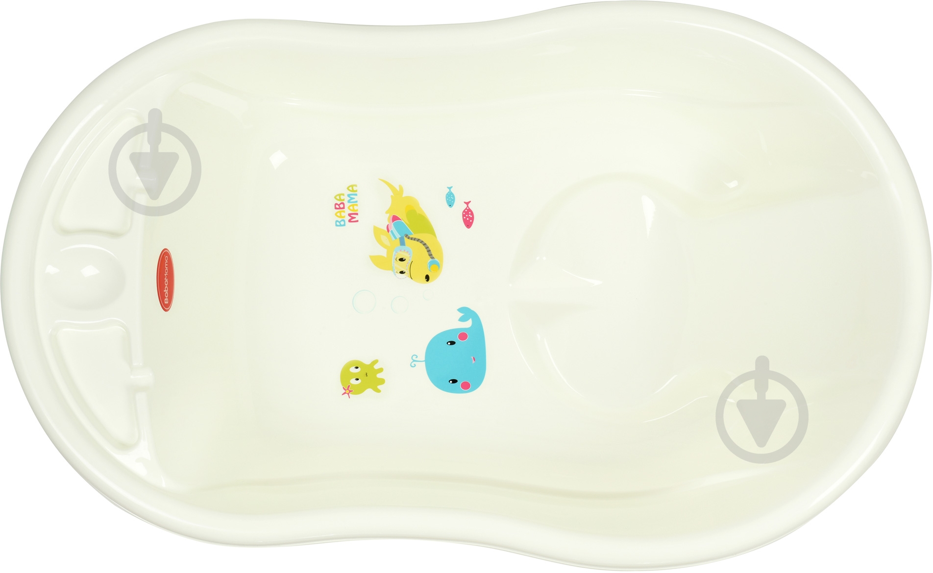 Детская ванночка BabaMama 3800White - фото 3