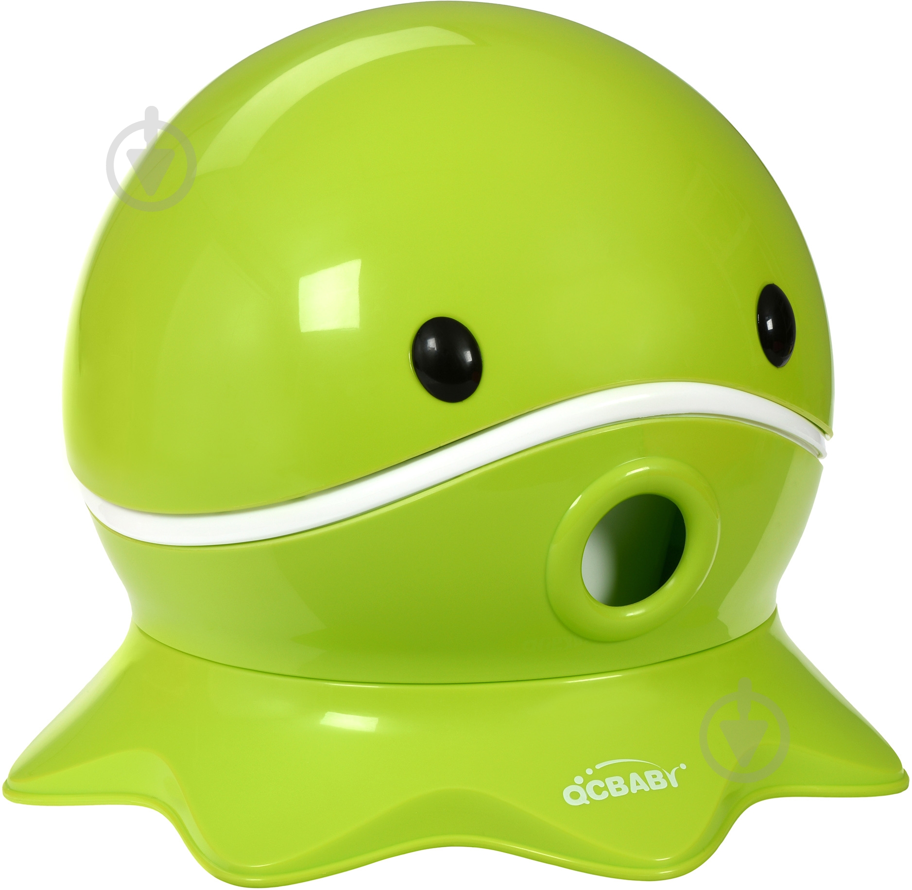 Горшок детский QCBABY Осьминог зеленый - фото 1 Горшок детский QCBABY Осьминог зеленый - фото 1