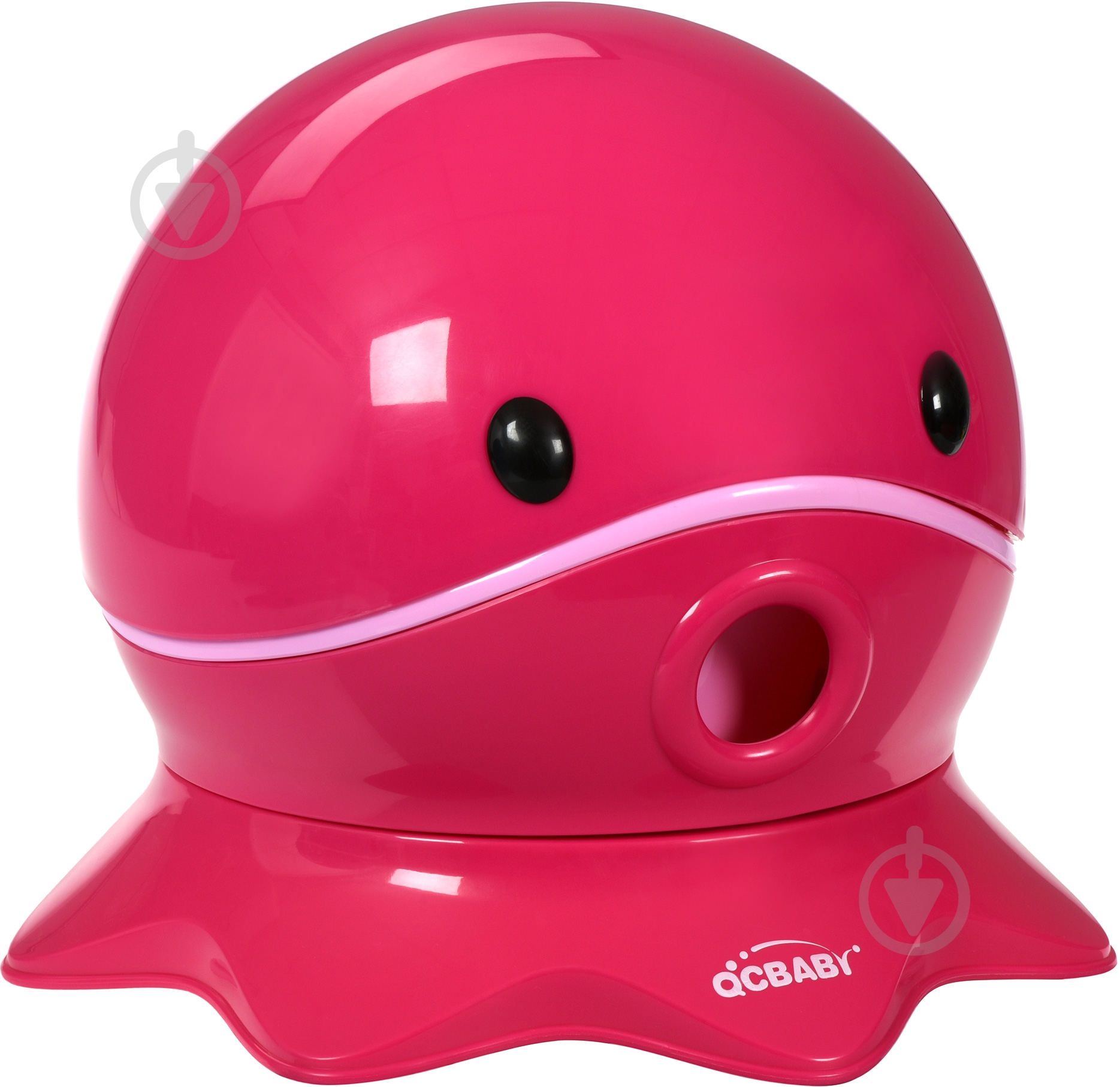 Горшок детский QCBABY Осьминог розовый - фото 1 Горшок детский QCBABY Осьминог розовый - фото 1