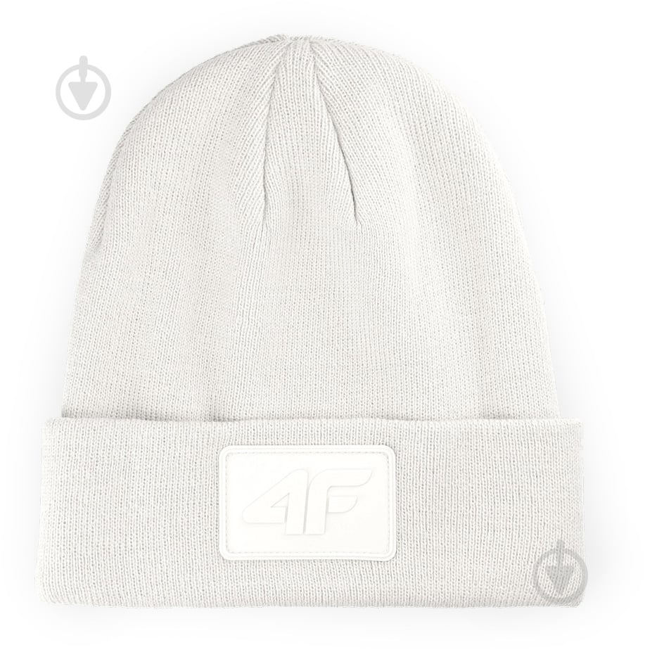 Шапка 4F CAP U433 4FWAW24ACAPU433-11S р.one size бежевий - фото 1 Шапка 4F CAP U433 4FWAW24ACAPU433-11S р.one size бежевий - фото 1