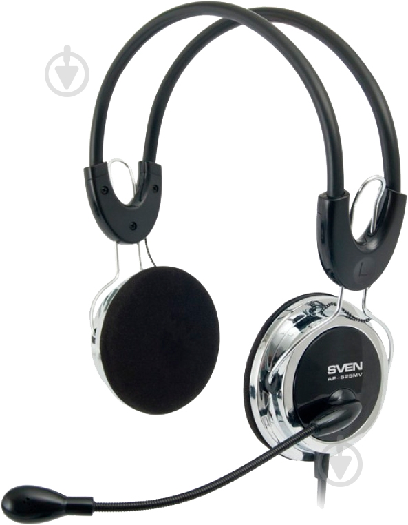 Наушники Sven AP-525MV black/silver - фото 1
