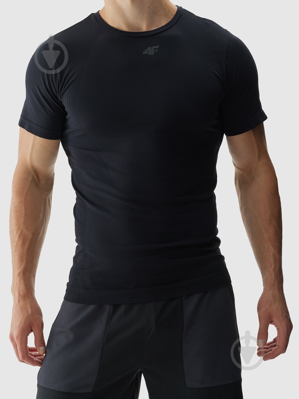 Футболка 4F TSHIRT FNK M0975 4FWAW24TFTSM0975-22S р.LXL сірий - фото 3