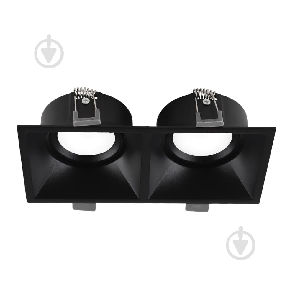 Светильник точечный Violux TORINO-2L GU10 35 Вт GU10 черный 132102 - фото 1