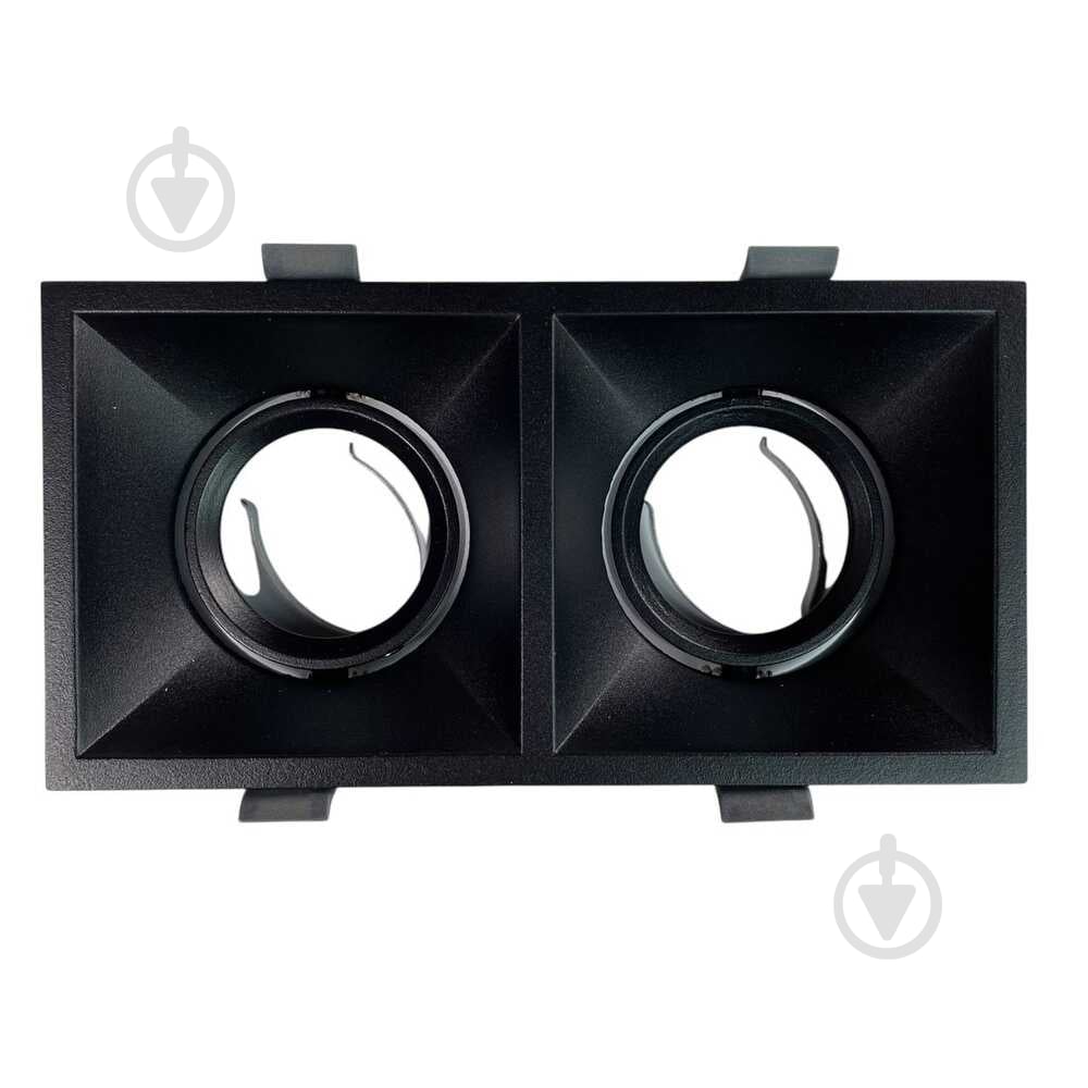 Светильник точечный Violux TORINO-2L GU10 35 Вт GU10 черный 132102 - фото 2