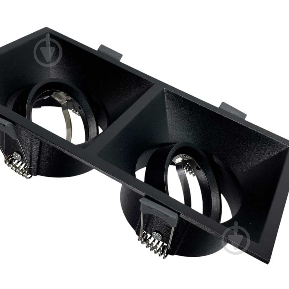 Светильник точечный Violux TORINO-2L GU10 35 Вт GU10 черный 132102 - фото 4