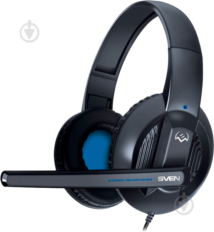 Навушники Sven AP-680MV black/blue - фото 1