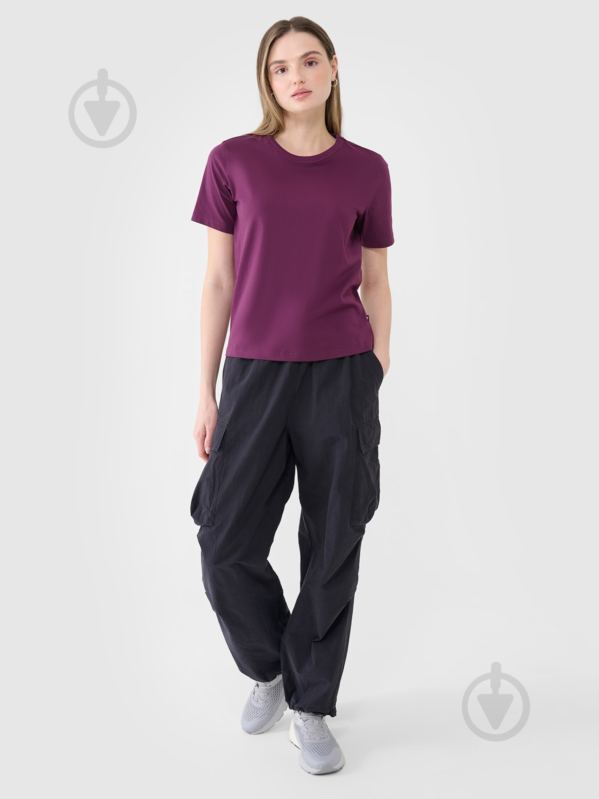 Футболка 4F TSHIRT F1991 4FWSS25TTSHF1991-50S р.2XL фіолетовий - фото 3 Футболка 4F TSHIRT F1991 4FWSS25TTSHF1991-50S р.2XL фіолетовий - фото 3