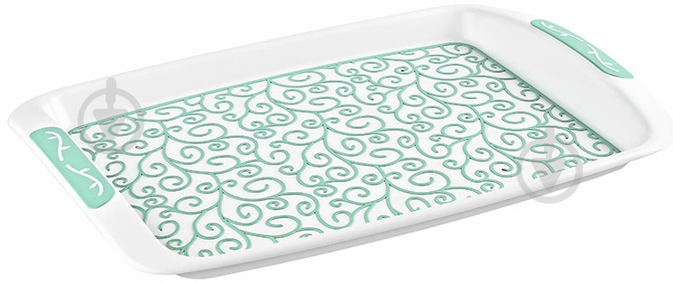 Поднос Titiz Plastik Ivy 43х29х4,3 см AP-9280-TU - фото 1