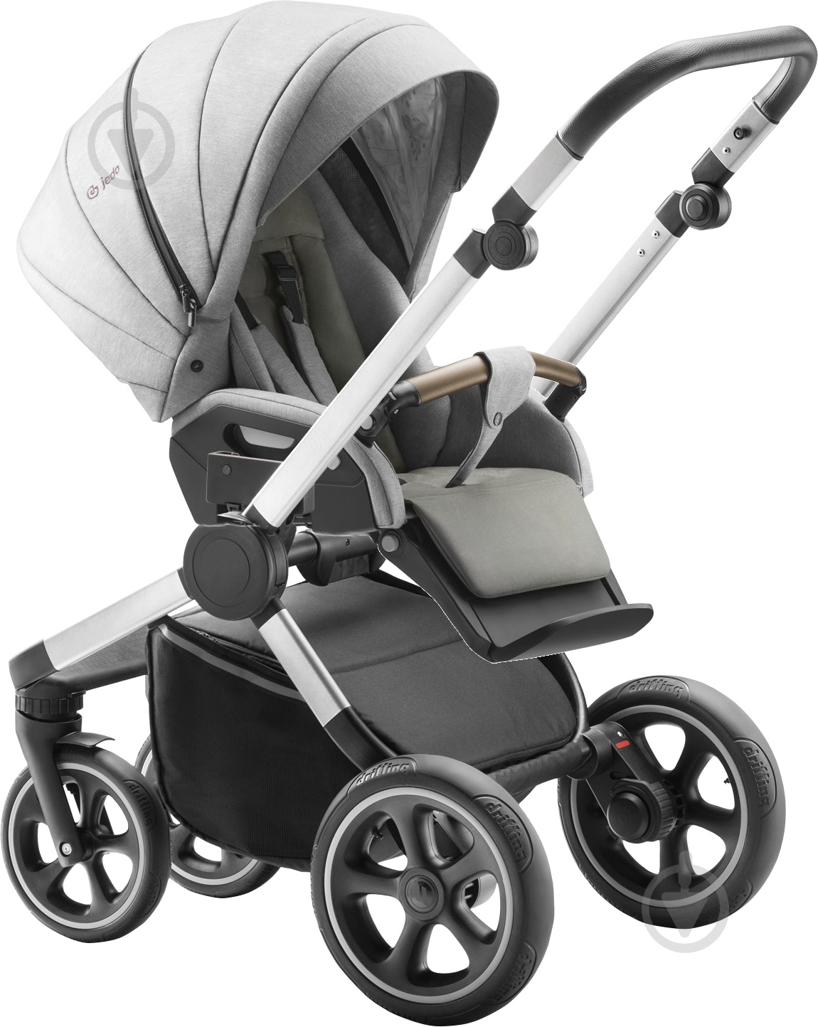Коляска универсальная 2 в 1 Jedo Lark R5 - фото 2