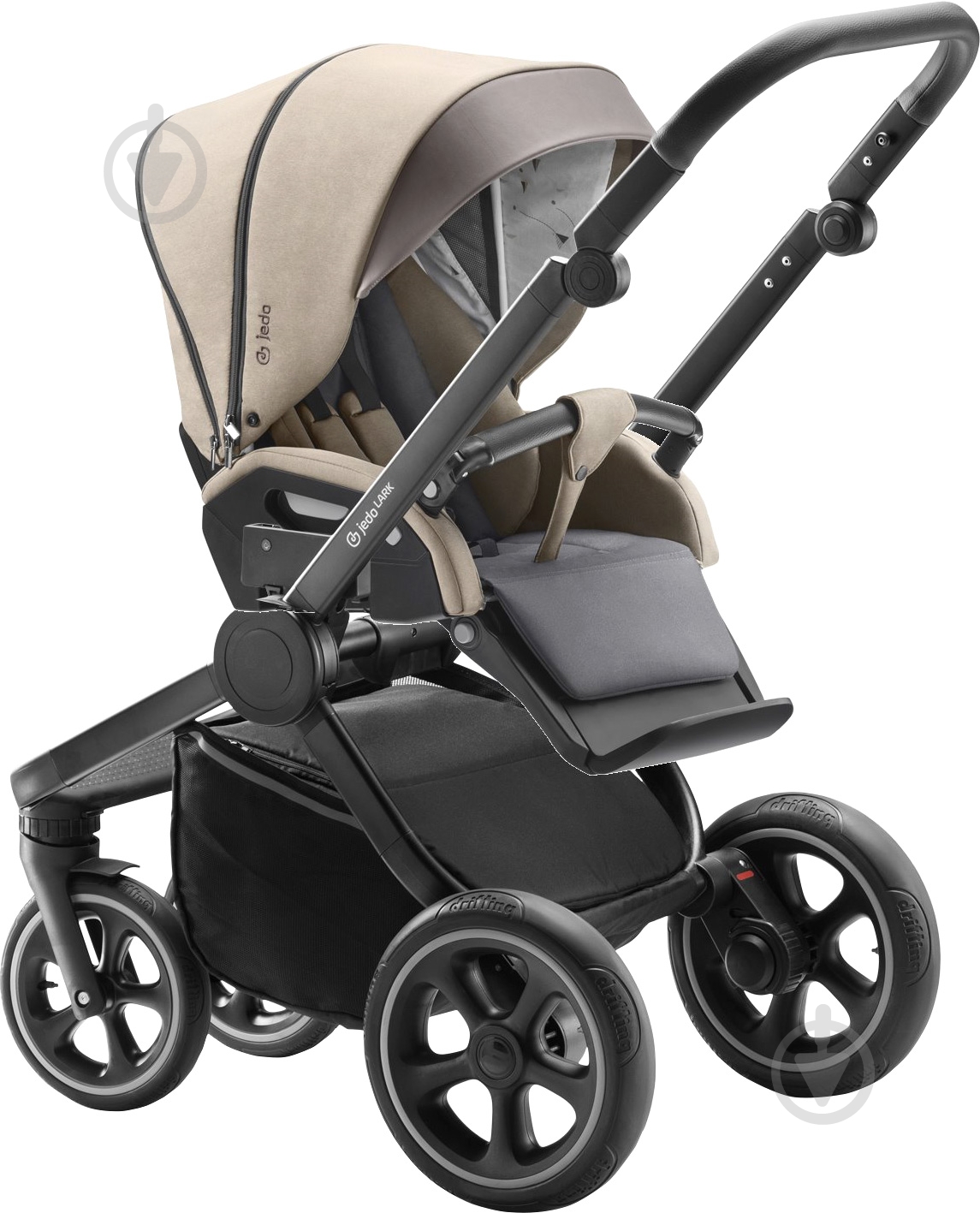 Коляска универсальная 2 в 1 Jedo Lark T2 - фото 2 Коляска универсальная 2 в 1 Jedo Lark T2 - фото 2