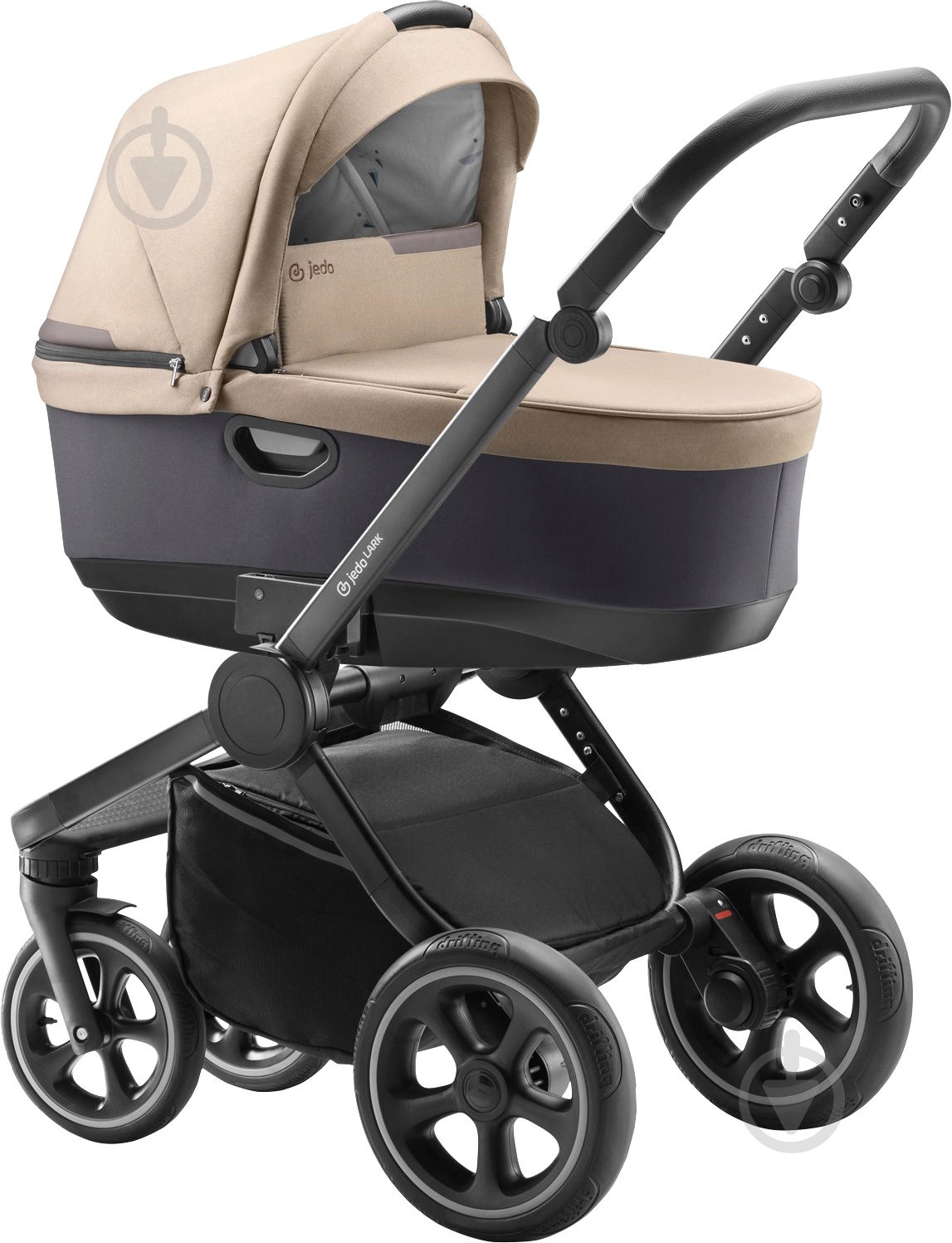 Коляска универсальная 2 в 1 Jedo Lark T2 - фото 1 Коляска универсальная 2 в 1 Jedo Lark T2 - фото 1