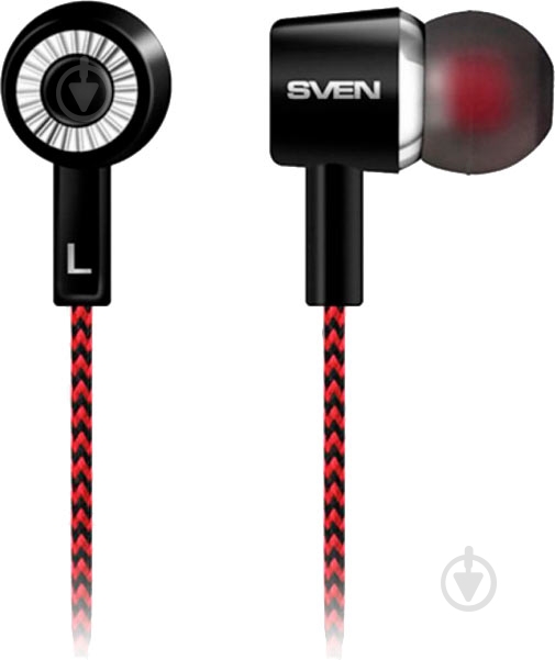 Наушники Sven SEB-108 black/red - фото 1
