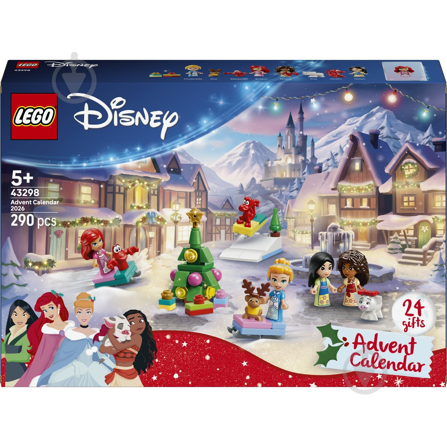 Конструктор LEGO Disney Адвент-календарь 2026 43298 - фото 1