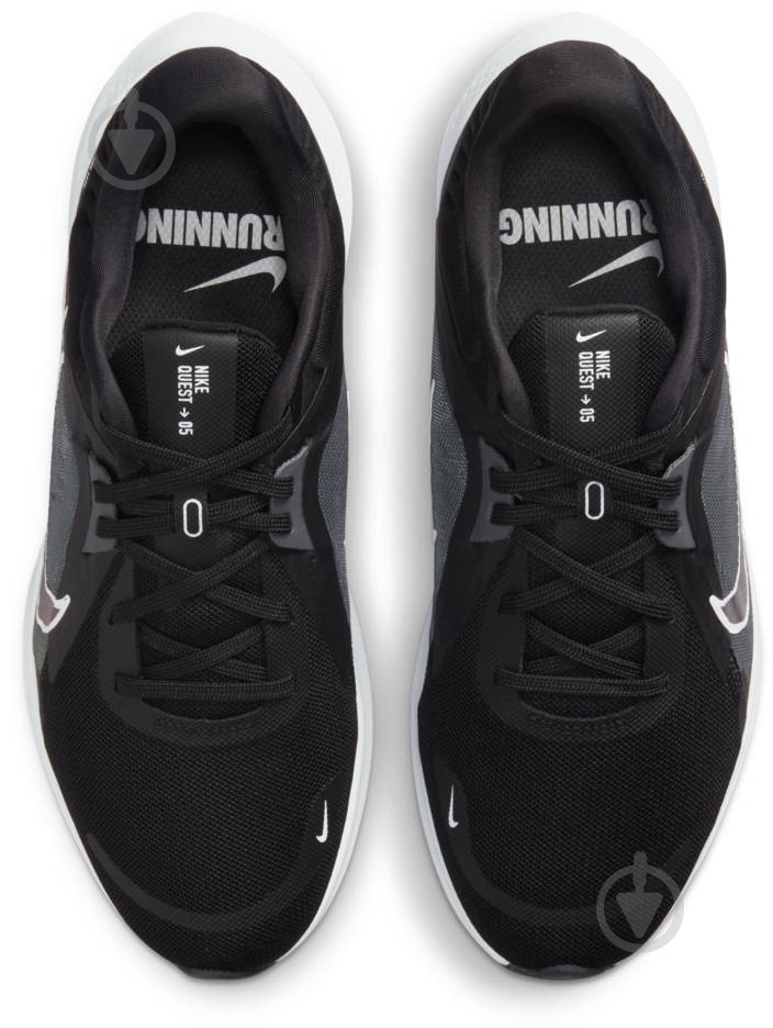 Кросівки жіночі демісезонні Nike QUEST 5 DD9291-001 р.38 чорні - фото 5 Кросівки жіночі демісезонні Nike QUEST 5 DD9291-001 р.38 чорні - фото 5