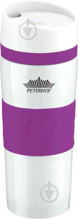 Термочашка Peterhof 400 мл PH-12418-PR - фото 1