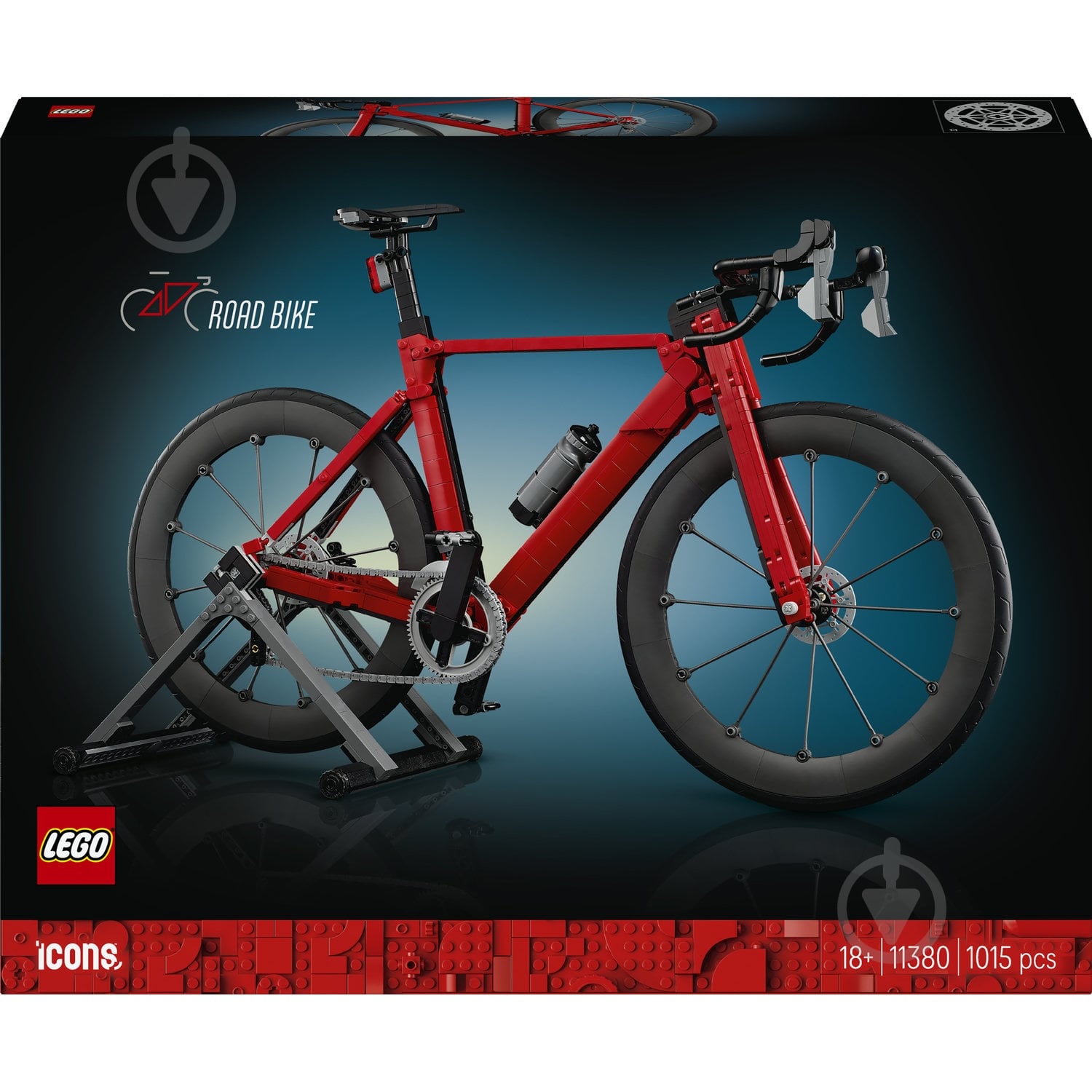 Конструктор LEGO Icons Шоссейный велосипед 11380 - фото 1 Конструктор LEGO Icons Шоссейный велосипед 11380 - фото 1