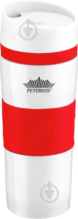Термочашка Peterhof 400 мл PH-12418-RD - фото 1