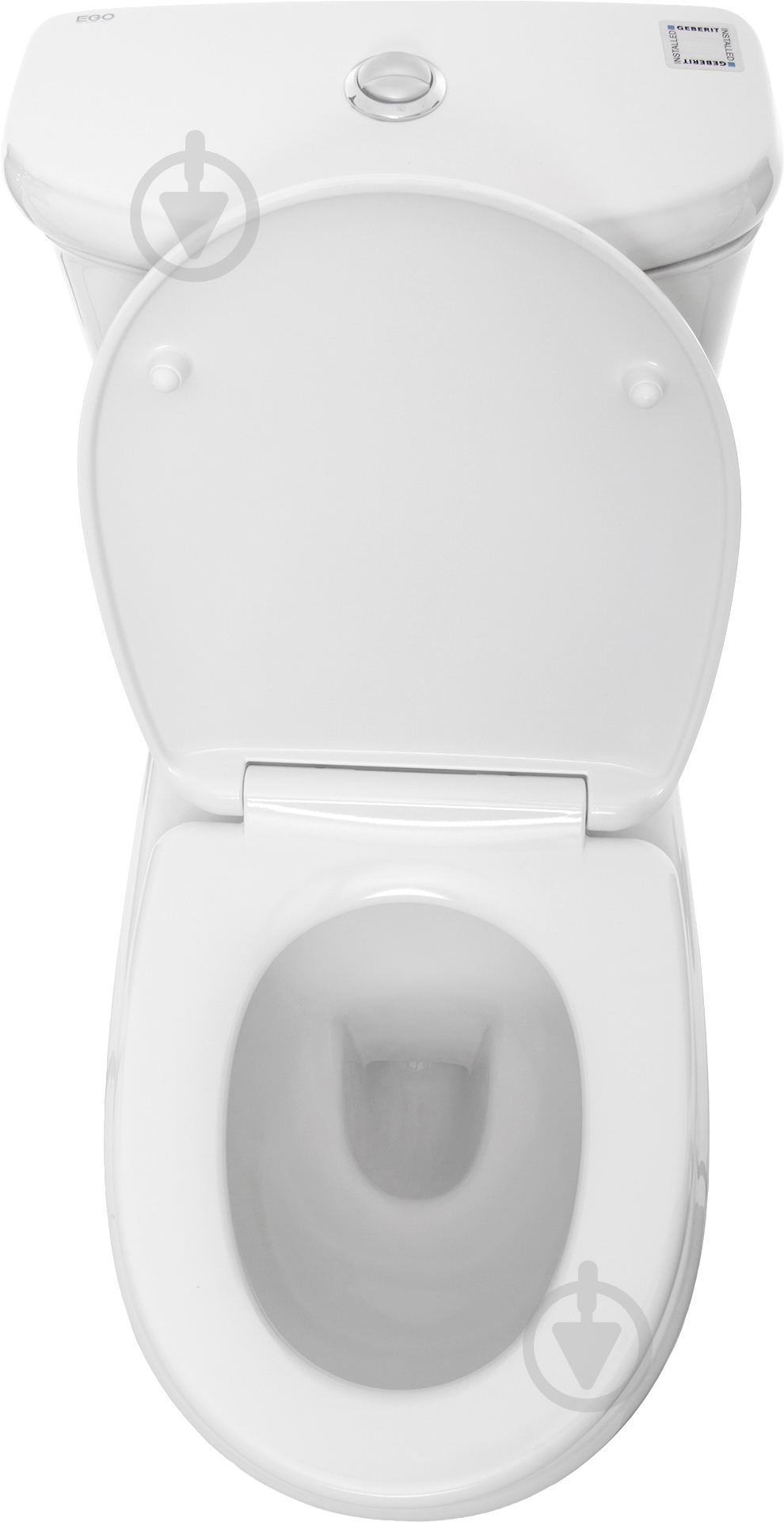 Унитаз-компакт EGO Logic CT1078 с сиденьем - фото 2