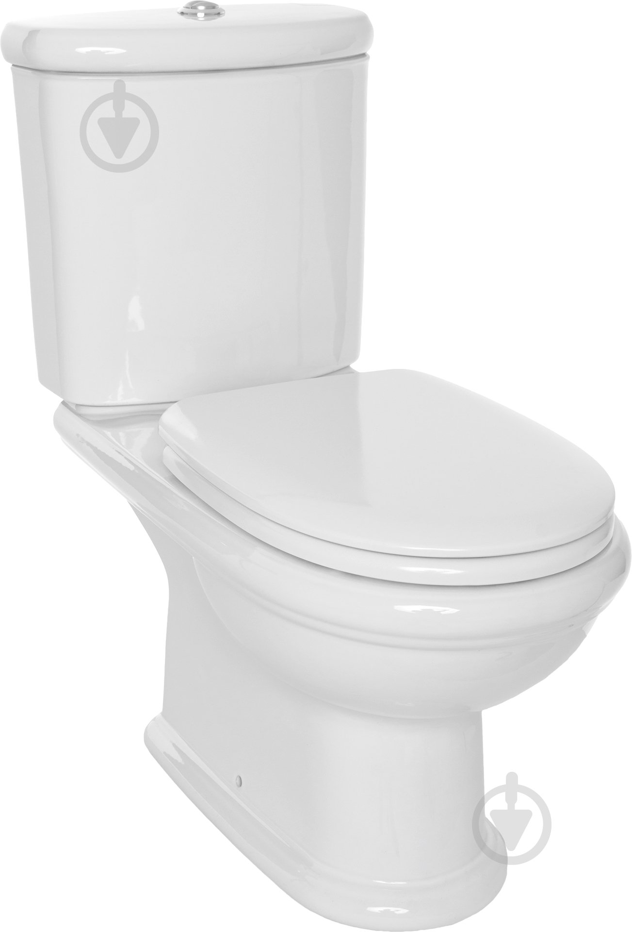 Унитаз-компакт EGO Logic CT1078 с сиденьем - фото 1