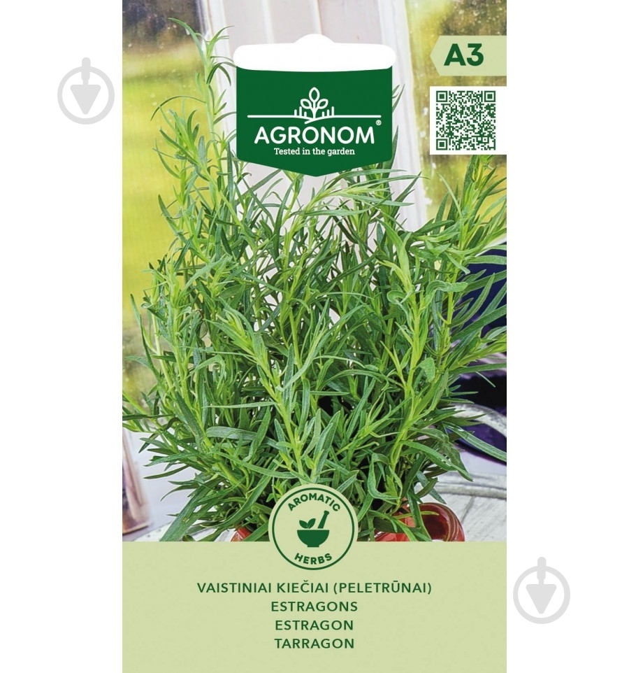 Семена эстрагон 0,1 г Agronom - фото 1 Семена эстрагон 0,1 г Agronom - фото 1