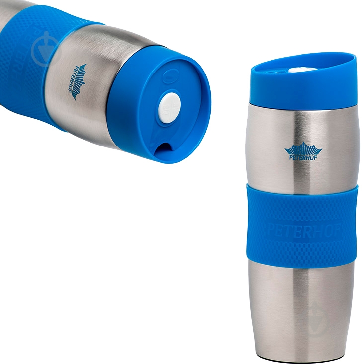 Термочашка Peterhof 400 мл PH-12410-B - фото 3 Термочашка Peterhof 400 мл PH-12410-B - фото 3