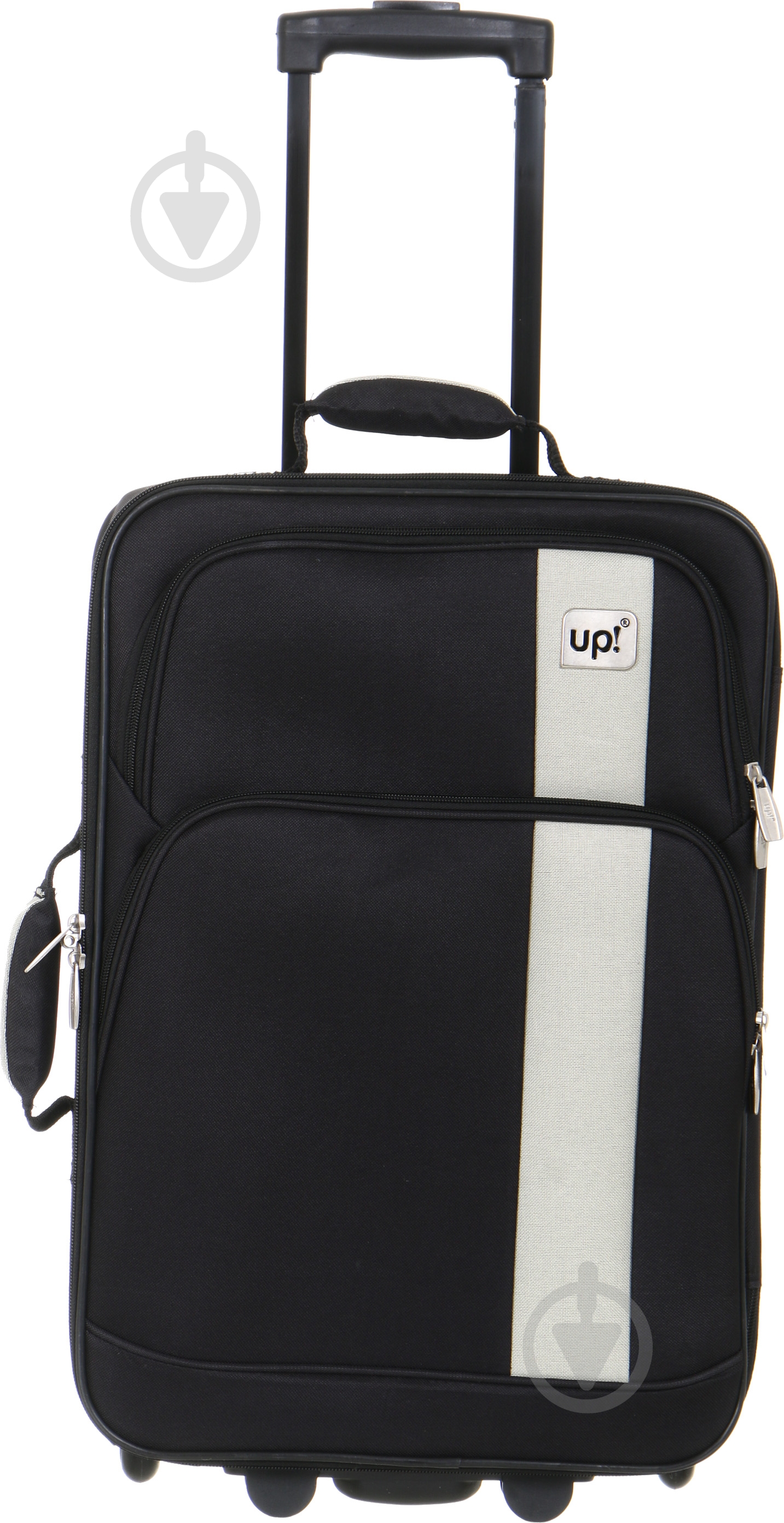 Чемодан UP! (Underprice) 23 л черный 51х35х17 см - фото 1