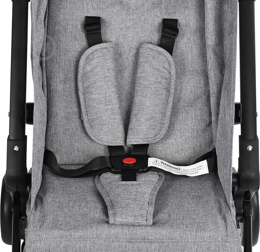 Коляска прогулочная Miqilong DG712 серый - фото 4