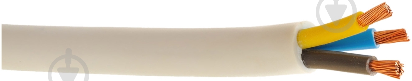 Кабель силовой Элкор ПВС 3x2,5 медь - фото 1