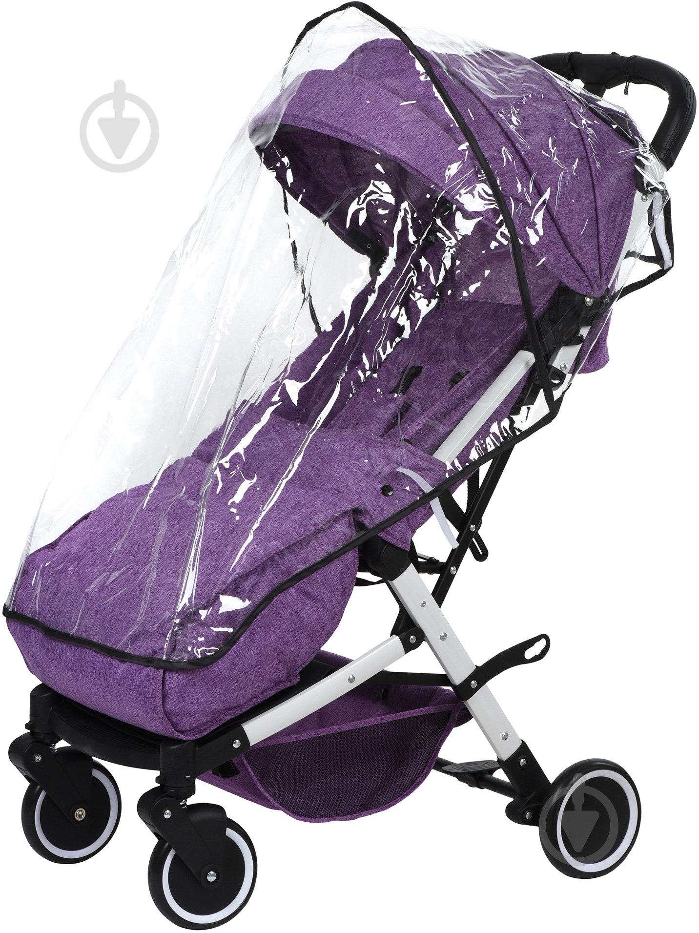 Коляска прогулочная Miqilong DG712 сиреневый - фото 11