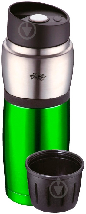 Термочашка Peterhof 0,5 л PH-12412-GR - фото 1 Термочашка Peterhof 0,5 л PH-12412-GR - фото 1