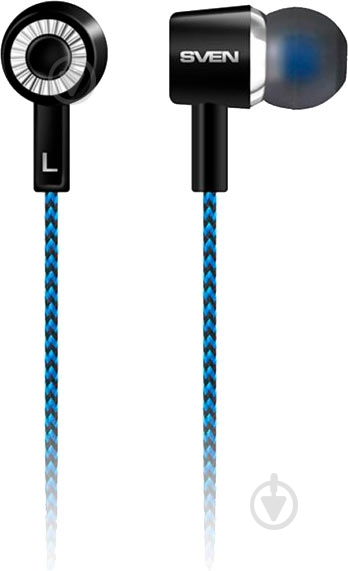 Наушники Sven E-106 black/blue - фото 2 Наушники Sven E-106 black/blue - фото 2