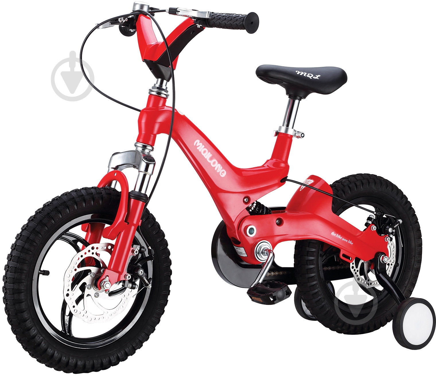 Велосипед детский Miqilong SD 12 красный MQL-SD12-Red - фото 1 Велосипед детский Miqilong SD 12 красный MQL-SD12-Red - фото 1