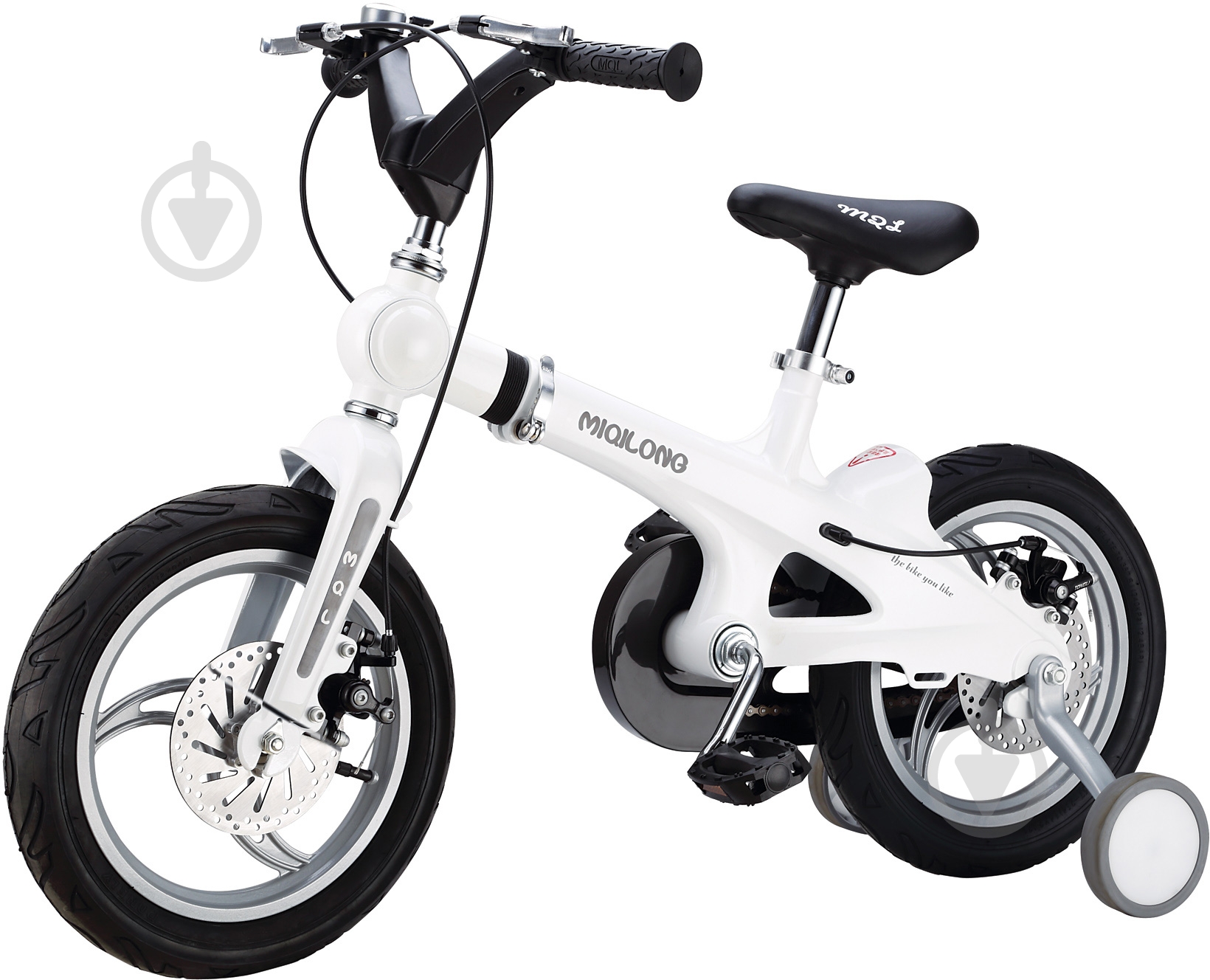 Велосипед детский Miqilong SSB 16 белый MQL-SSB16-White - фото 1 Велосипед детский Miqilong SSB 16 белый MQL-SSB16-White - фото 1