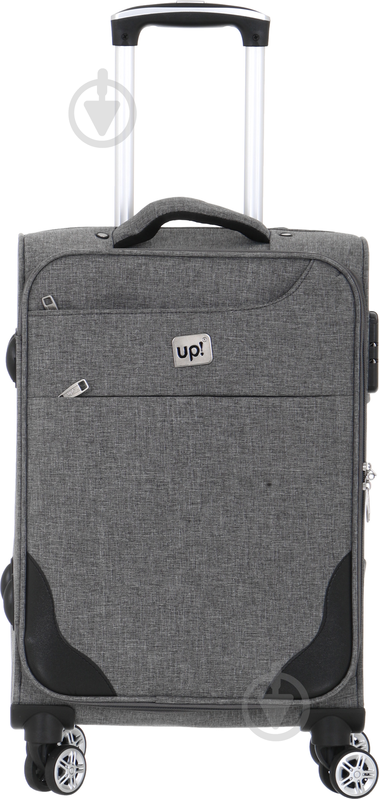 Чемодан UP! (Underprice) TD1113 70х45х25 см серый - фото 2