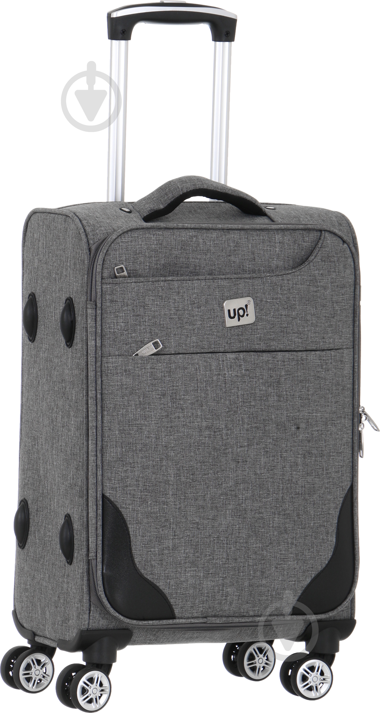 Чемодан UP! (Underprice) TD1113 70х45х25 см серый - фото 1