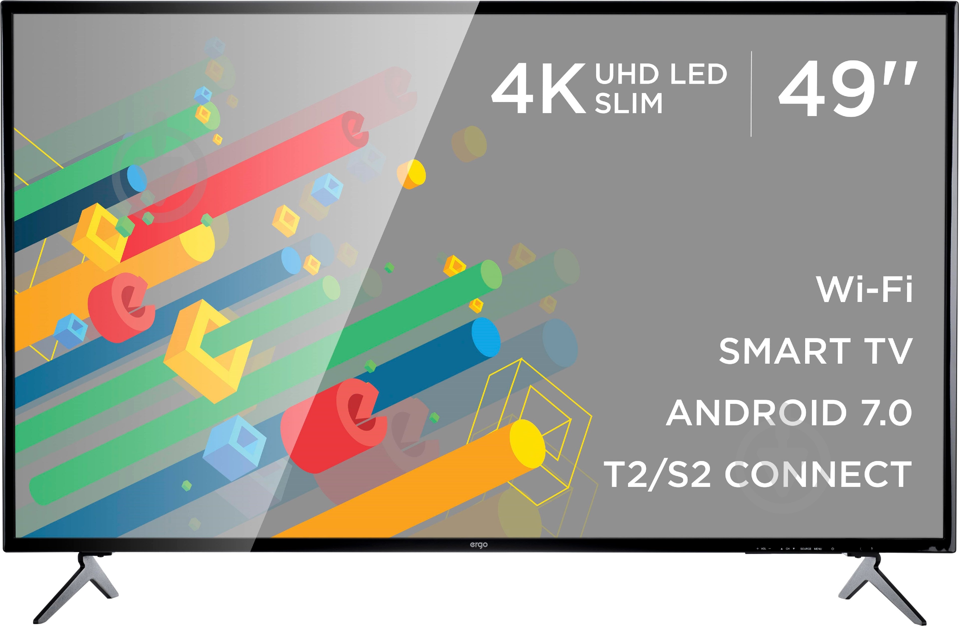 Телевизор Ergo LE49CU6520AK - фото 1 Телевизор Ergo LE49CU6520AK - фото 1