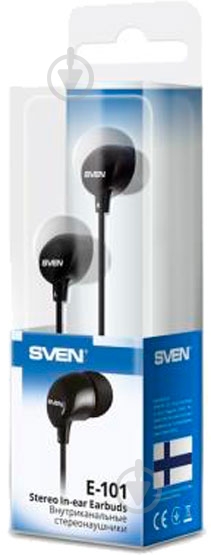 Наушники Sven E-101 black - фото 4