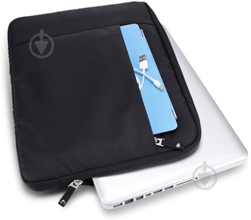 Чехол Case Logic Sleeve TS-113 13" black (3201743) - фото 5