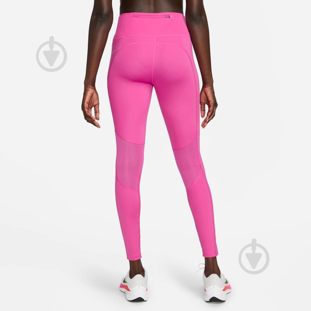 Лосины Nike W NK DF FAST TGHT CZ9240-623 р.S розовый - фото 2 Лосины Nike W NK DF FAST TGHT CZ9240-623 р.S розовый - фото 2