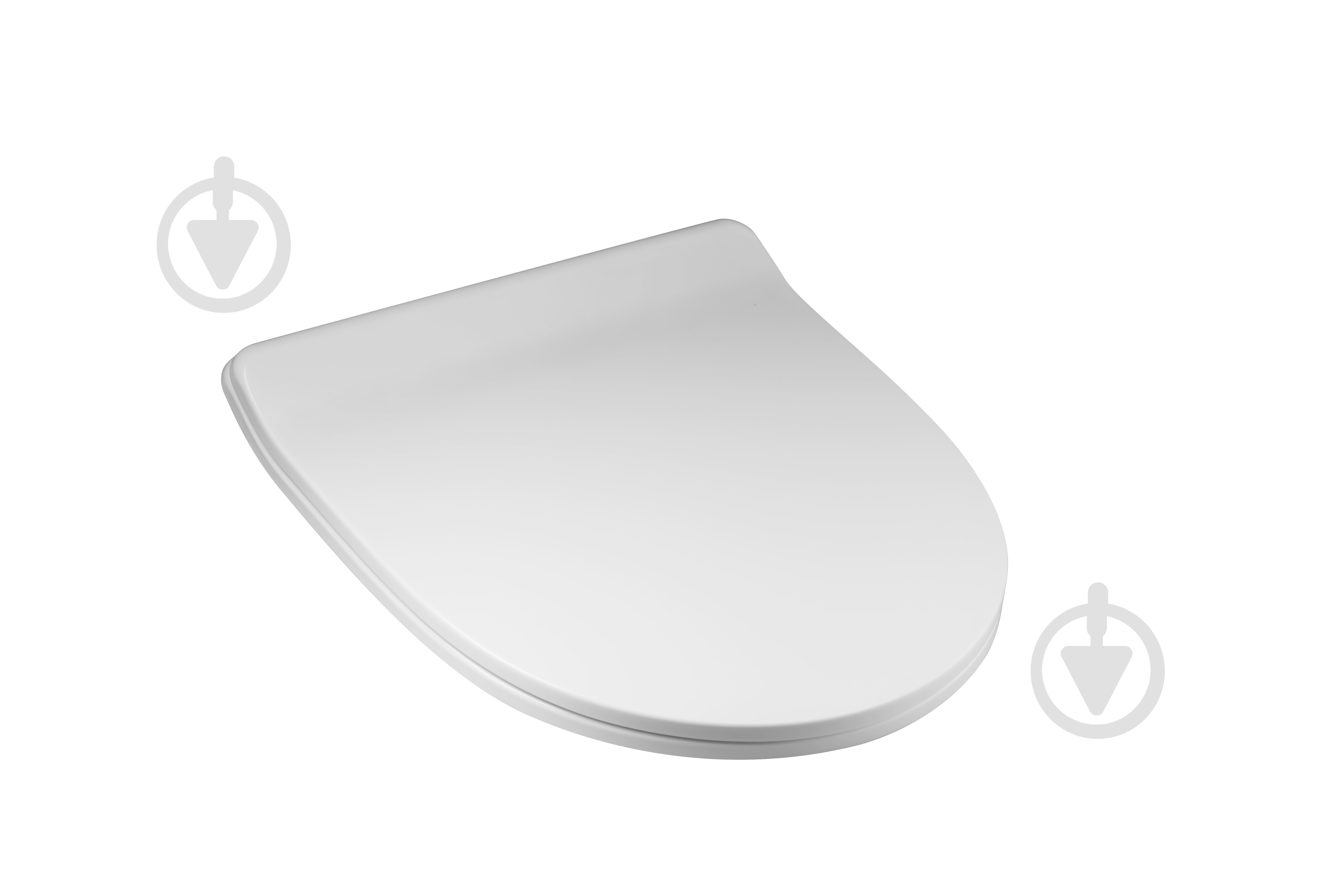 Сиденье для унитаза ScandiSPA Universal Slim - фото 4