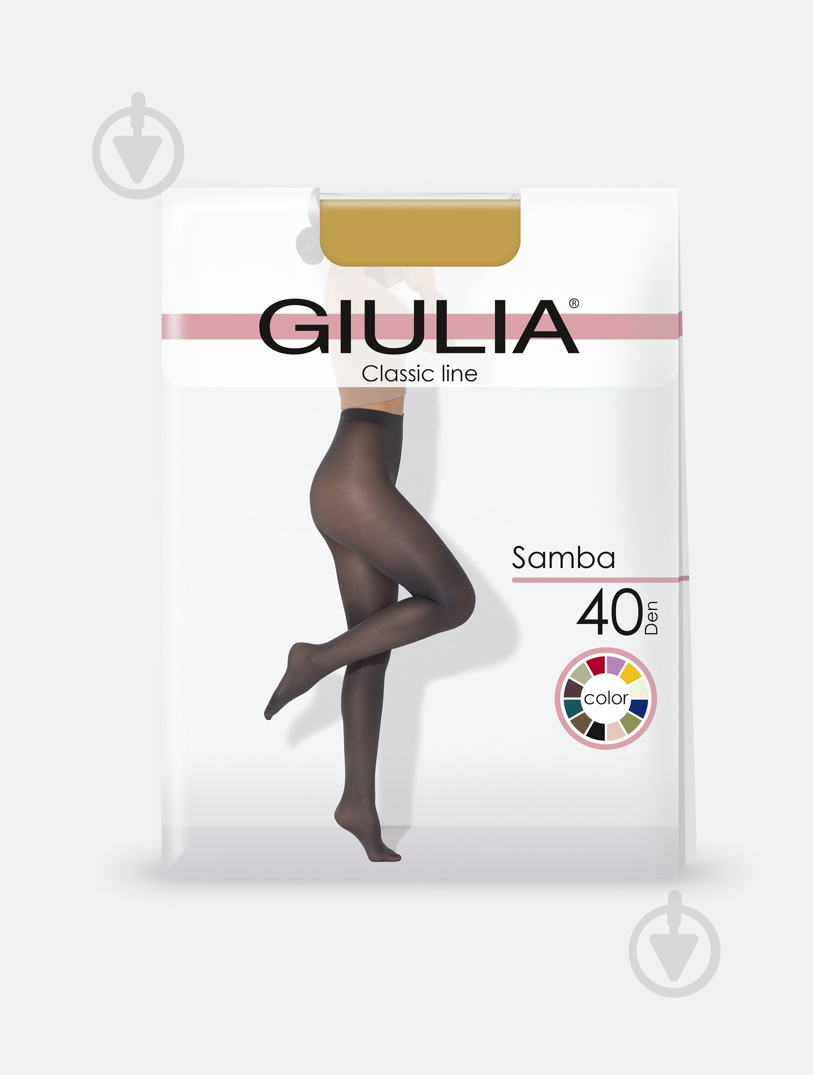 Колготки жіночі Giulia SAMBA 40 р. 4L capulet olive - фото 2 Колготки жіночі Giulia SAMBA 40 р. 4L capulet olive - фото 2