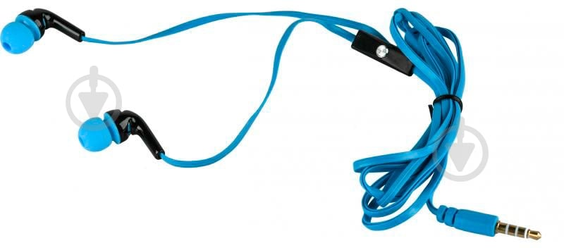 Наушники Vinga HSM016 black/blue HSM016BL - фото 2