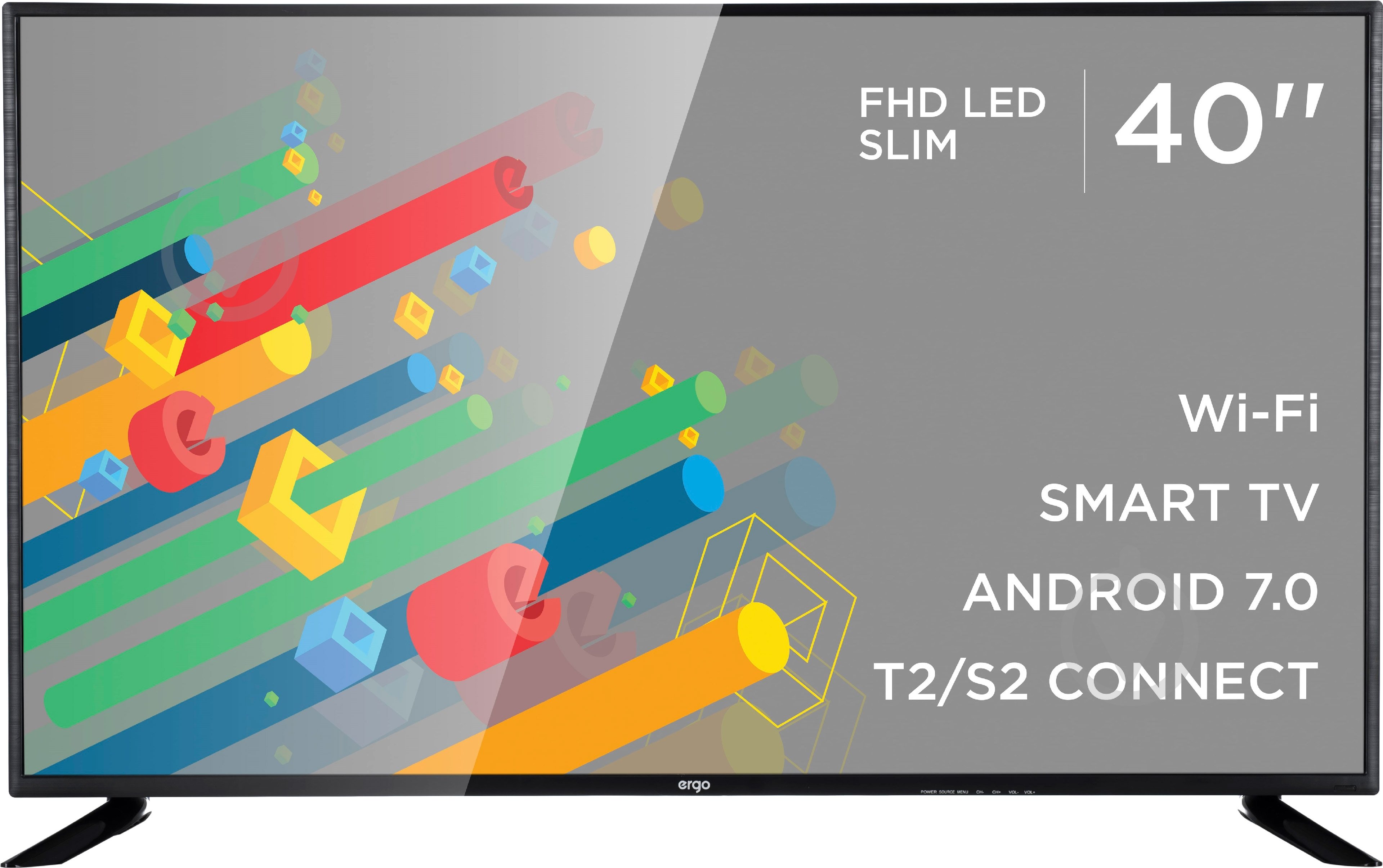 Телевизор Ergo LE40CT5520AK Basic - фото 1 Телевизор Ergo LE40CT5520AK Basic - фото 1