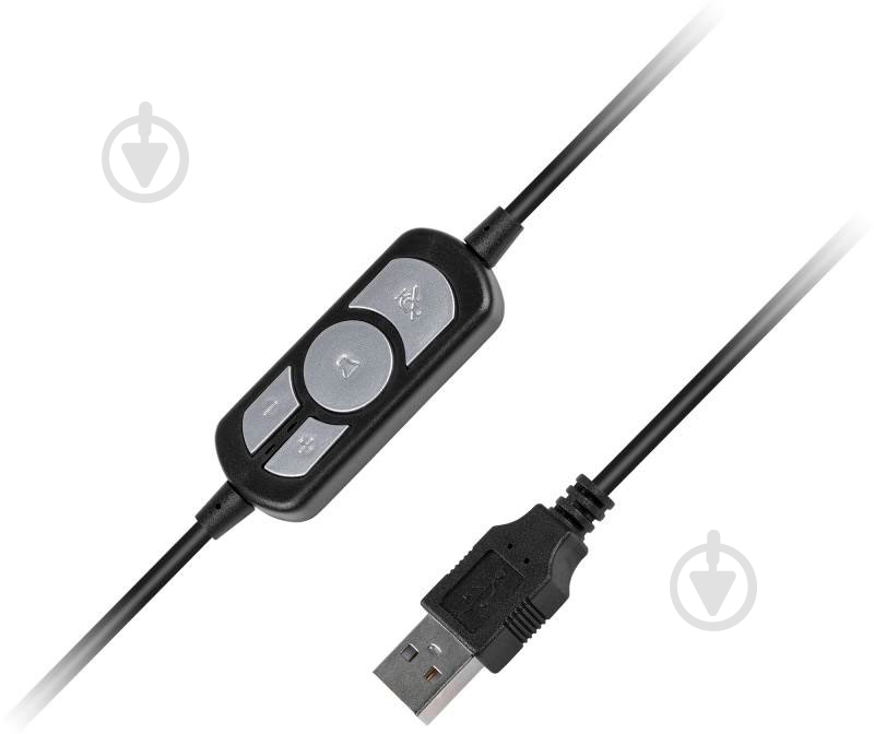 Гарнитура Vinga HSU60 black HSU60BK - фото 4