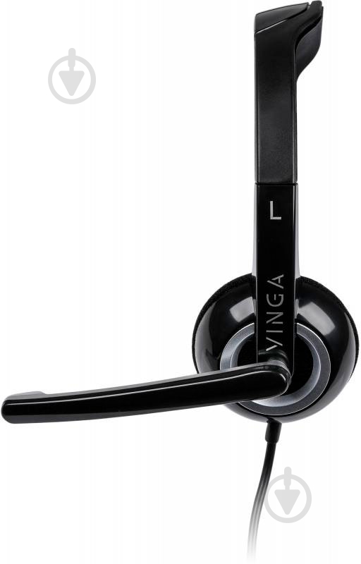 Гарнитура Vinga HSU60 black HSU60BK - фото 2