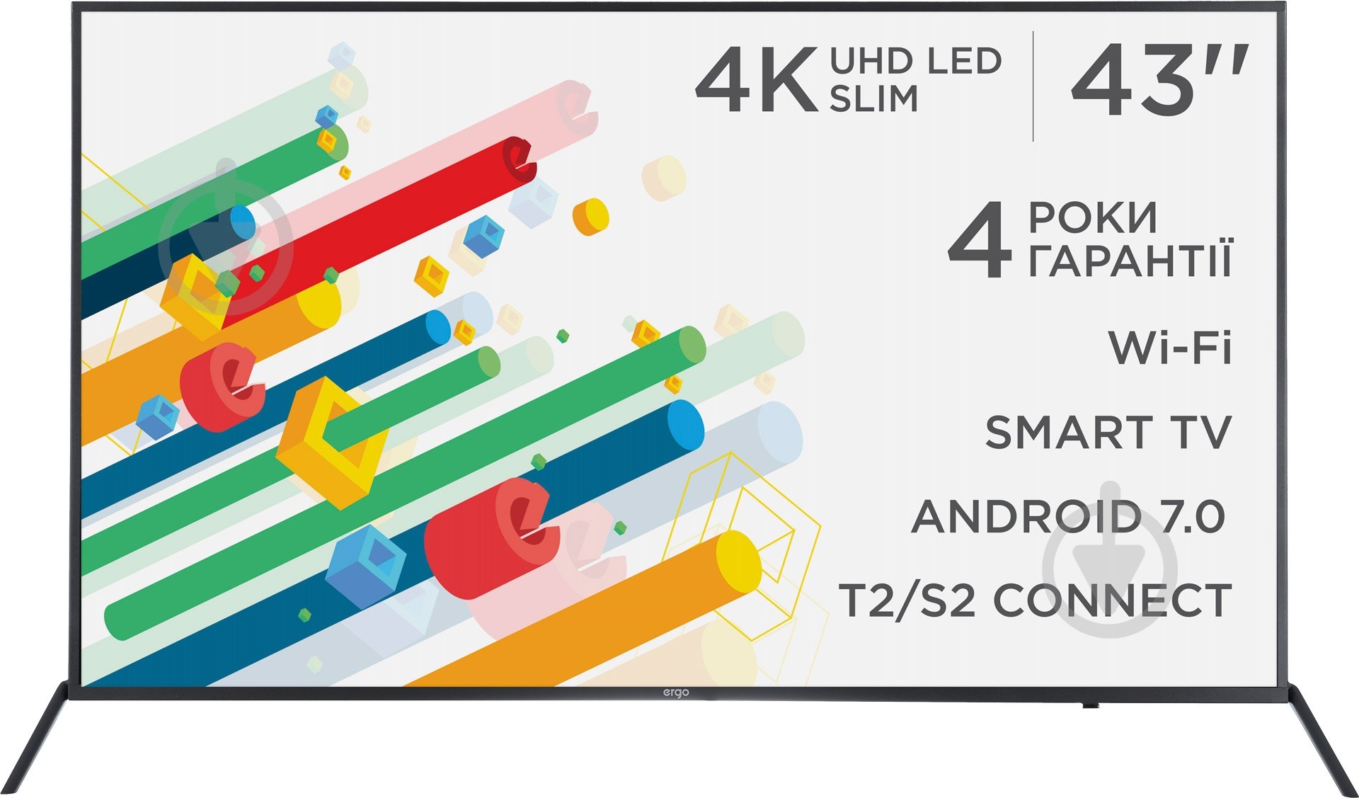 Телевизор Ergo LE43CU6530AK - фото 1