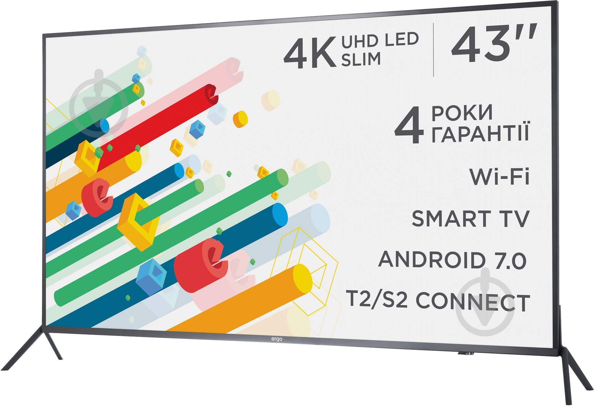 Телевизор Ergo LE43CU6530AK - фото 2