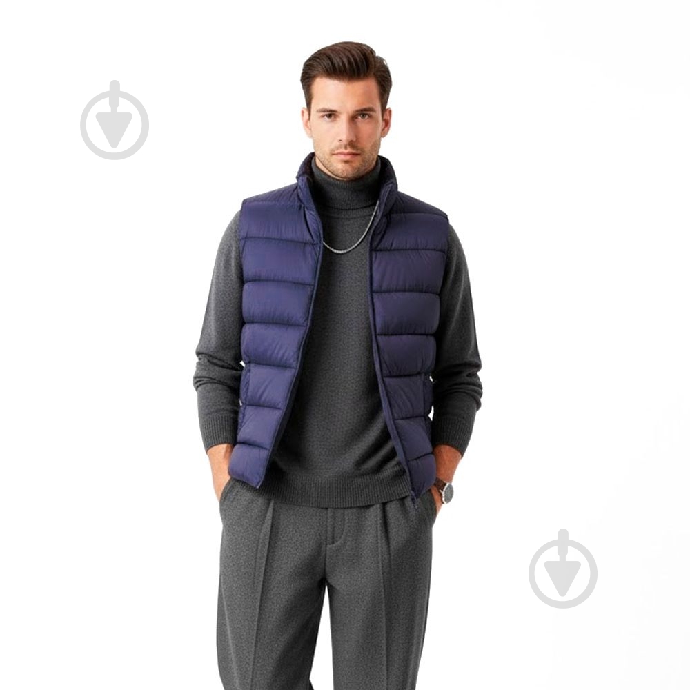 Жилет NikiBo Bask 10100104-44XL р.XL темно-синий - фото 1 Жилет NikiBo Bask 10100104-44XL р.XL темно-синий - фото 1