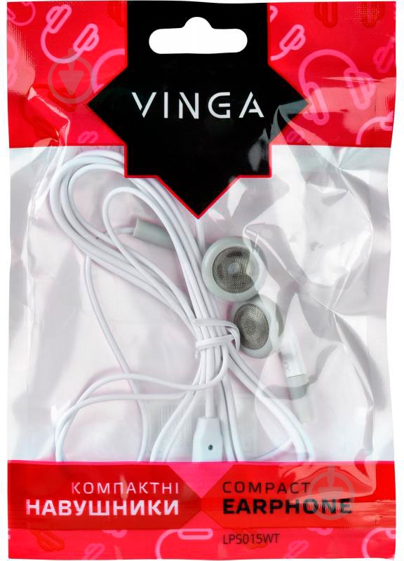 Наушники Vinga LPS015 white LPS015WT - фото 5